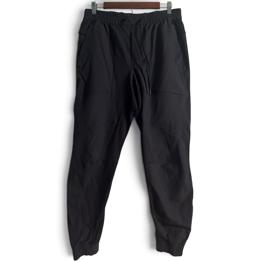 Lululemon License to Train Jogger Black Mens Large Abrasion Resistant Tapered